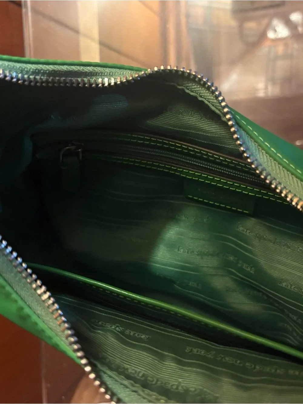 kate spade Bright Green Shoulder Hobo Bag